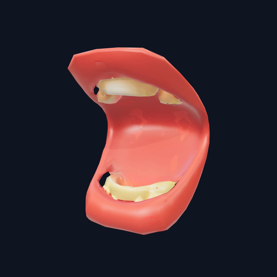 Realistic Mouth Expression model pack